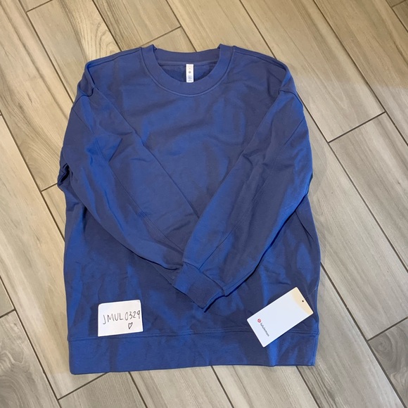 Lululemon Perfectly Oversized Crew * Water Drop - Picture 6 of 6